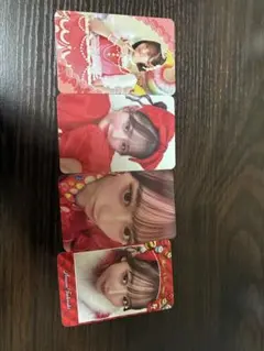 fruit zipper 月足天音トレーディングカード 4枚セット