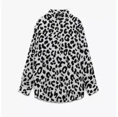 ZARA サテンシャツ