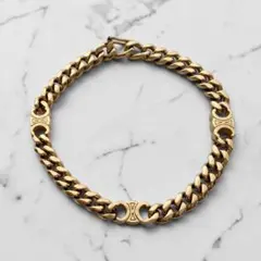 翔*朗様 CELINE セリーヌ トリオンフ グルメット　ブレスレット シルバー 翔*朗様 CELINE セリーヌ トリオンフ グルメット ブレスレット