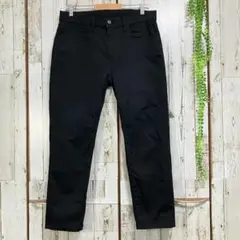 ☆UNIQLO JEANS ユニクロ☆ウルトラストレッチカラージーンズ L 黒