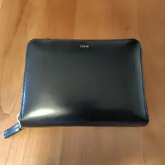 i ro se 黒 レザー 二つ折り財布のサムネイル