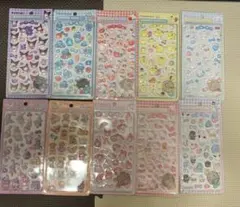 サンリオ硬めシール10枚組み合わせのサムネイル