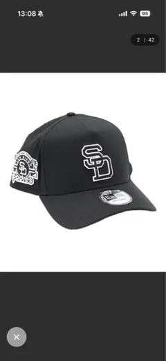 NEW ERA San Diego Padres キャップ ブラック