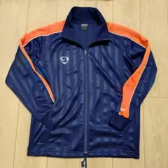 美品【NIKE 】希少トラックジャケット ジャージ ネイビー✕オレンジ M
