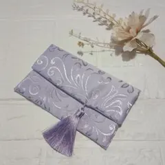 袱紗ふくさ　結婚式　ウェディング　ご祝儀袋ケース　マルチケース　タッセル付き