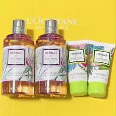 ロクシタン エルバブランシュ シャワージェル　HBシャワージェルとボディミルク