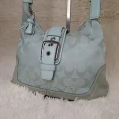 【希少色】 COACH コーチ SOHO ワンショルダー シグネチャー