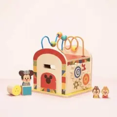 【新品未使用】KIDEA BUSY BOX 知育玩具 ミッキー チップとデールのサムネイル