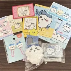 ちいかわ　ハチワレ　まとめ売り　ぬいぐるみ　シール　カード　マグネット