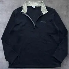 コロンビア Columbia フリース ジャケット プルオーバー 黒 B462