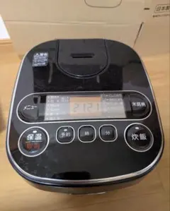 アイリスオーヤマ 炊飯器 5.5合 RC-MA50AZ-B 2020年製 블랙