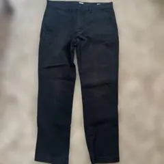 【定番】GAP ギャップ エッセンシャルカーキ ストレート チノパン 黒