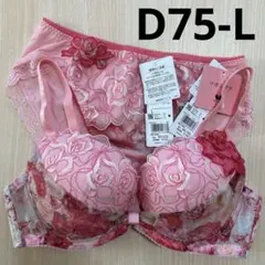 ワコール ルジェ 30G リボンブラ D75 下着 上下セット