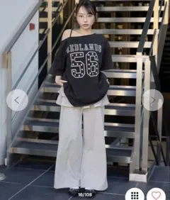 WEGO ２WAYグラフィックワンショルBIGT タグ付き