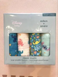 【新品未使用】Disney aden + anais スワドル 4枚セット