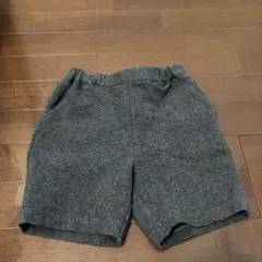 familiar 120 グレイ ハーフパンツ