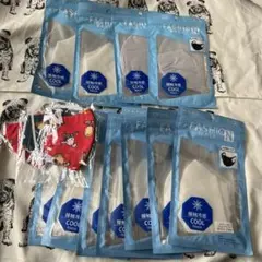 接触冷感マスクと手作りマスク