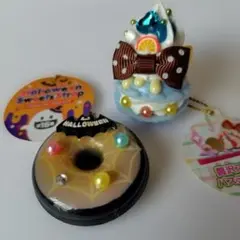 ハロウィンスイーツストラップ 2種セット