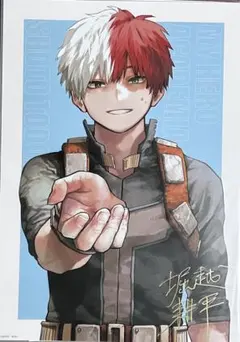 僕のヒーローアカデミア　ヒロアカ　リッチポスター　轟焦凍