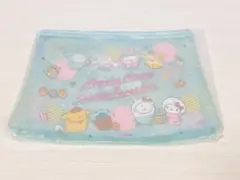 ナガノフレンズ×サンリオキャラクターズ　フラットポーチ