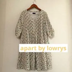 花柄チュニック apart by lowrys