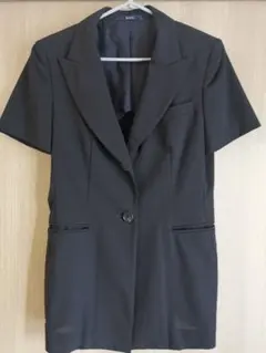 ROPE CLASSIC パンツスーツ セットアップ 紺色 9AT 半袖のサムネイル