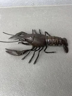 銅製 ザリガニ 自在 安の介 銘 - メルカリ