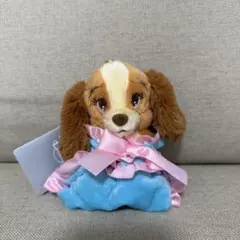 ディズニー レディ ぬいぐるみキーチェーン Mellow Hug わんわん物語