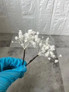 再販✨ 髪飾り かすみ草 白 成人式 卒業式 結婚式 前撮り 和装 袴 七五三