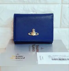 2025年最新】Vivienne Westwood カラー：ブルー系 三つ折り財布
