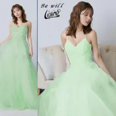 Lip line リップライン フラワー刺繍 プリンセスロングドレス sugar