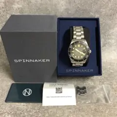 【美品】SPINNAKER 自動巻き 腕時計 イエロー 美品】SPINNAKER 自動巻き 腕時計 イエロー 美品】SPINNAKER 自動巻き