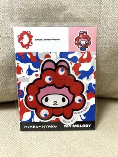 ミャクミャク サンリオ なりきりステッカー マイメロ