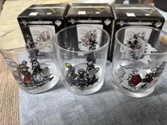 キングダムハーツ　グラス　3種　一番くじ　F賞