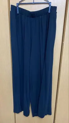 ユニクロ　UNIQLO イージーパンツ　ブラック　L