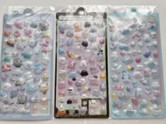 ♡可愛い3Dステッカーシール　3枚セット♡