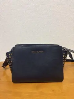訳あり品 マイケルコース スタッズ ショルダーバッグ