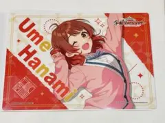 【新品未開封】学園アイドルマスター　花海佑芽　クリアビジュアルポスター　2種類