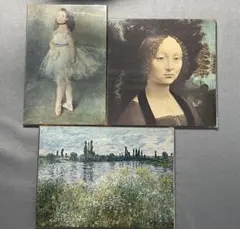 【極希少】ワシントン国立美術館 公式 アートボード 3点 幻のヴィンテージ品
