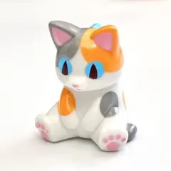 VAG 36 ちょこんとおすわりネゴラ 【三毛猫】 ソフビ 小夏屋