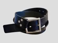 PEEL&LIFT ワールズエンドオマージュ ブラックレザーベルト パイレーツ