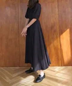 美品］machatt フォルムシャツドレス ワンピース マチャット - メルカリ