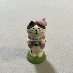 【デコレ コンコンブル お花見カメラマン猫】