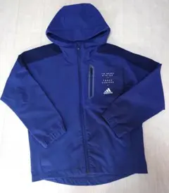adidas ネイビー ウィンドブレーカー