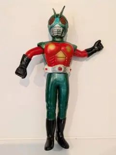 当時モノ スカイライダー 面とれ ソフビ 東映 仮面ライダー フィギュア 当時モノ スカイライダー 面とれ ソフビ 東映 仮面ライダー