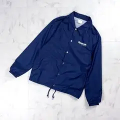 リーボッククラシック コーチジャケット バックプリント 紺 F*BD1033
