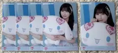 ＝LOVE イコラブ 山本杏奈 生写真 シナモンロールコラボ チュウ×4、ヨリ