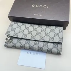 GUCCI グッチ GGスプリーム 長財布のサムネイル