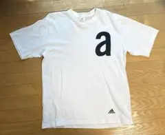 adidas アディダス aマークロゴ プリントTシャツ 半袖