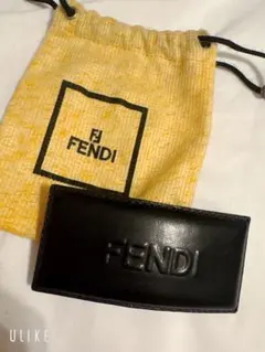 【箱袋付き✨️】 FENDI レザー バレッタ ヘアピン 本革 フェンディ 箱袋付き✨️】 FENDI レザー バレッタ ヘアピン 本革 フェンディ